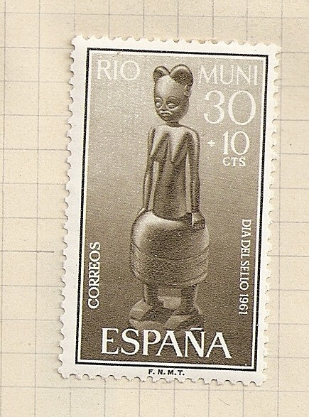 Río Muni, Día del Sello 1961