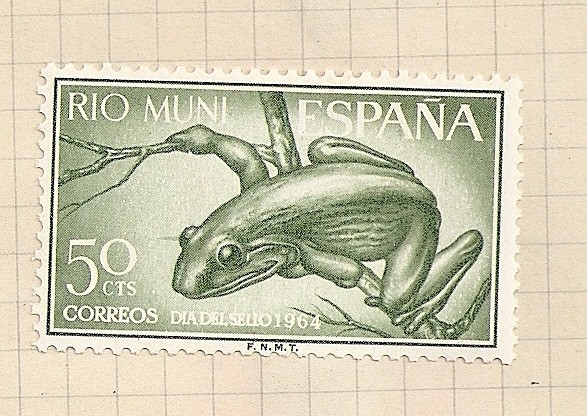 Rio Muni-Día del Sello 1964
