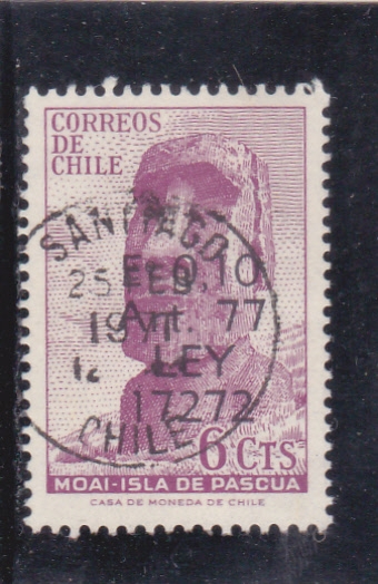 Moai de la isla de Pascua