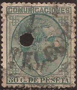 Alfonso XII  1878  50 cents