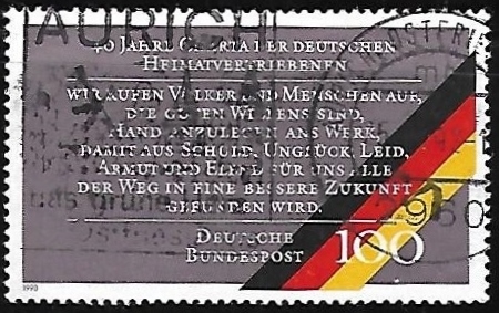40th Anniv. of Expelled Germans Charter