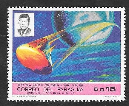 Apolo VIII, Lanzado de Cabo Kennedy