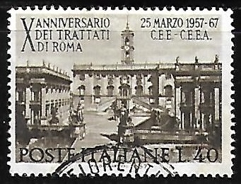 Tenth anniversary of the Treaties of Rome