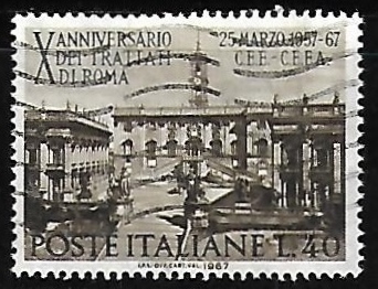 Tenth anniversary of the Treaties of Rome