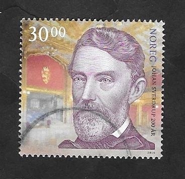 1863 - Johan Sverdrup, político