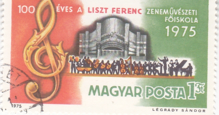 100 aniv. del Colegio de Música en Liszt ferenc
