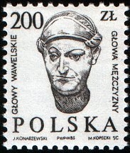 Cabezas talladas de Wawel