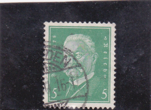 paul von hindenburg, presidente de Alemania