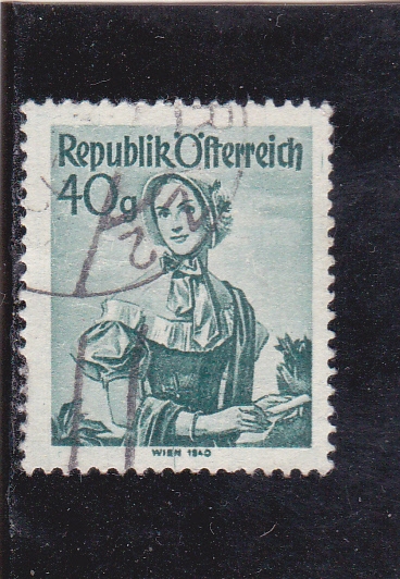 TRAJE REGIONAL- VIENA 1840
