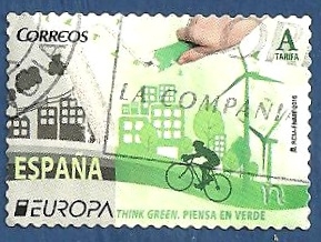 Edifil 5055 Europa Piensa en verde A