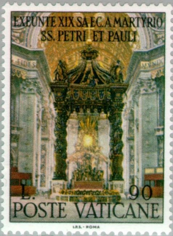 XIX centenario del martirio de los Santos Pedro y Pablo