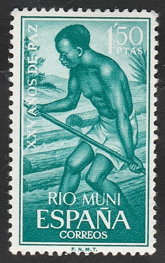 rio muni - 62 - Transporte fluvial de madera 