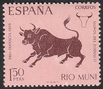 rio muni - 84 - Tauro, signo del zodiaco