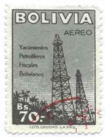 En homenaje a Yacimientos Petroliferos Fiscales Bolivianos
