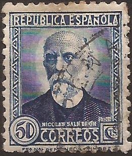 Nicolás Salmerón  1933 50 cents
