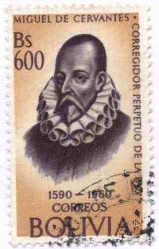 Homenaje a Miguel de Cervantes corregidor perpetuo de La Paz