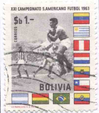 Conmemoracion del XXI Campeonato sudamericano de futbol