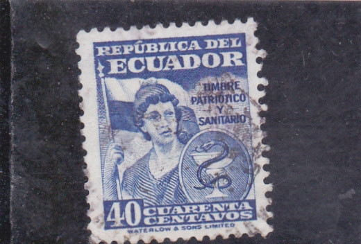TIMBRE PATRIÓTICO Y SANITARIO