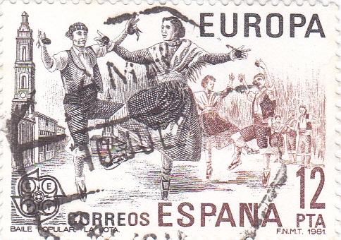 EUROPA CEPT. BAILE POPULAR- LA JOTA (33)