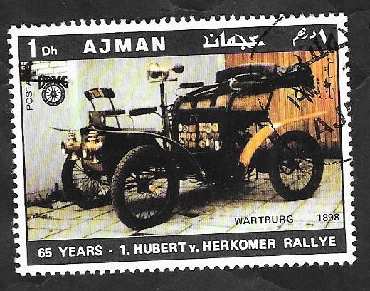 Ajman 116 - Wartburg, de 1898
