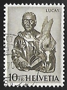 Saint Luke with the bull