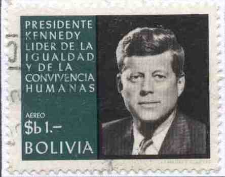 En Homenaje al presidente John F. Kennedy en el V aniversario de su muerte