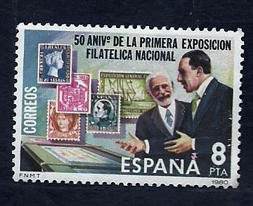 50 Aniv.Exposicion filatelica nacional