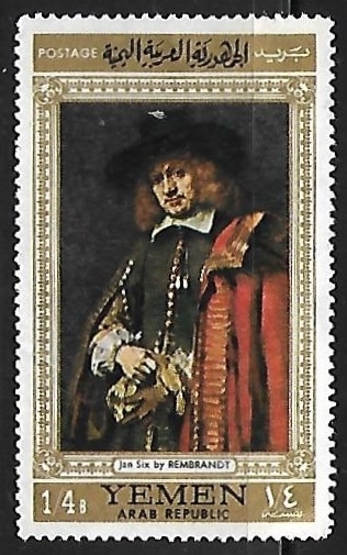 Jan Six by Rembrandt