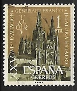 XXV aniversario de la exaltacion del Gral Franco