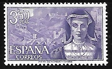 Personajes españoles - Maria Pacheco