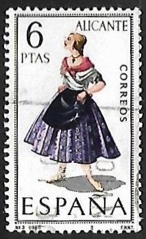 Trajes típicos españoles - Alicante