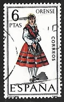 Trajes típicos españoles -  Orense