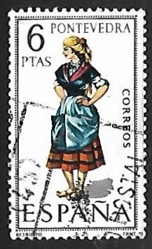 Trajes típicos españoles - Pontevedra