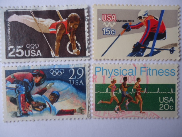  Juegos Olímpicos 88 y 80 USA - Serie Mundial de beisbol y Aptitud Física.