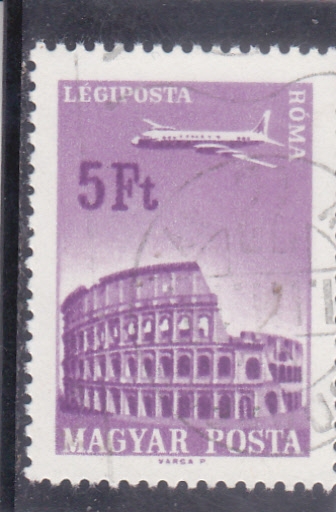 AVION SOBREVOLANDO ROMA