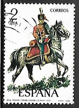 Uniformes militares - Lancero de Caballería 