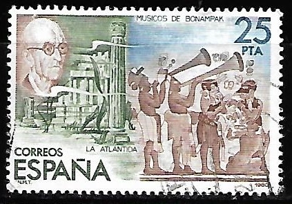 Exposición Filatélica de América y Europa - Manuel de Falla