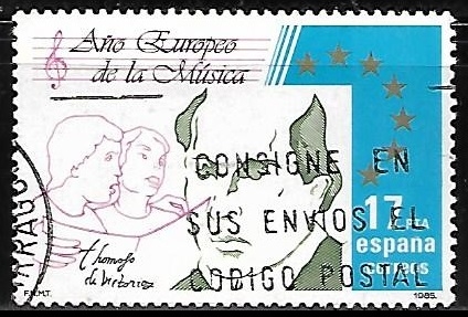 Año Europeo de la música - Tomás Luis de Victória