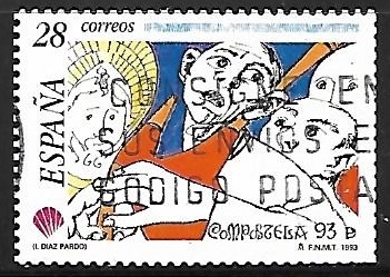 Compostela 93 - Caras con ojos de asombro