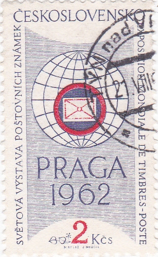 Exposición mundial de filatelia en Praga