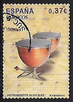 Instrumentos musicales - Timbales
