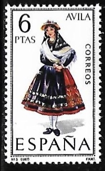 Trajes típicos españoles - Ávila