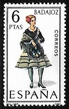 Trajes típicos españoles - Badajoz