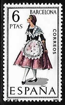 Trajes típicos españoles - Barcelona