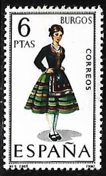 Trajes típicos españoles - Burgos