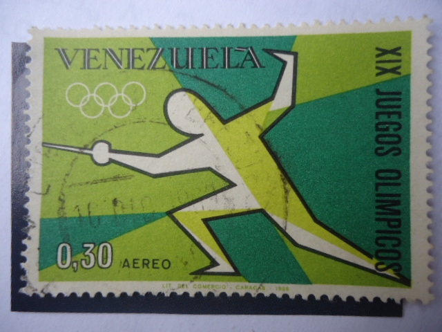 XIX Jegos Olímpicos - Esgrima