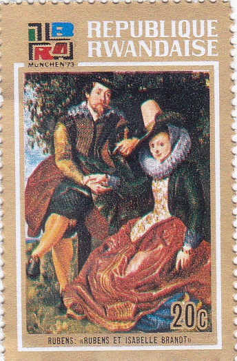 pntura- Rubens e Isabelle Brandt