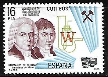 Bicentenario del descubrimiento de Wolframio