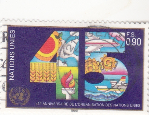 45 ANIVERSARIO ORGANIZACIÓN NACIONES UNIDAS 