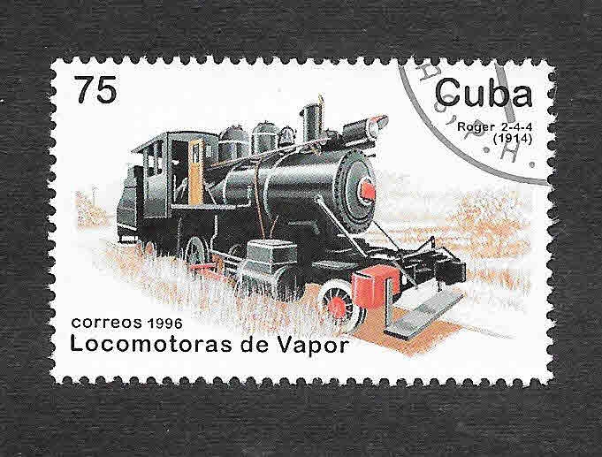3768 - Locomotora de Vapor